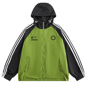 90's Oversized Hooded Jacket