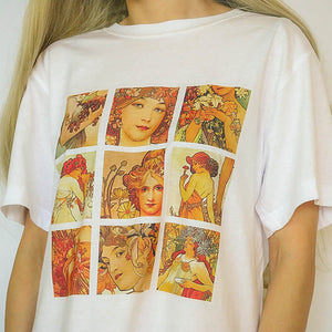 Alphonse Mucha Tee, S