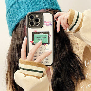 Are You Happy Today iPhone Case