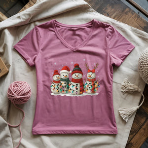 Yarny Snow Crew Lady V-neck