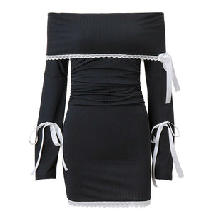 French Maid Off-Shoulder Dress