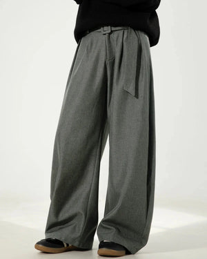 Pleated Wide Pants