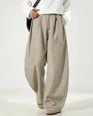 Pleated Wide Pants