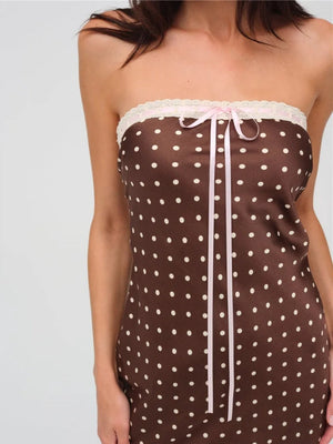 Polka Dot Midi Dress