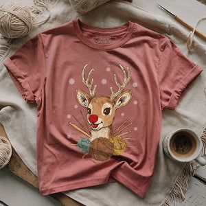 Red Nose Yarndeer T-shirt