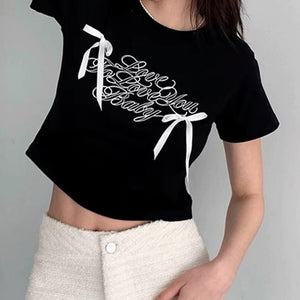 Coquette Bows Crop Top