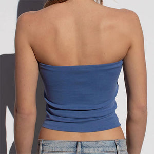 Coquette Bow Y2K Tube Top