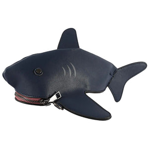 Shark-Shaped Crossbody Bag