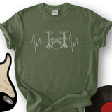 Drummer Heartbeat T-Shirt