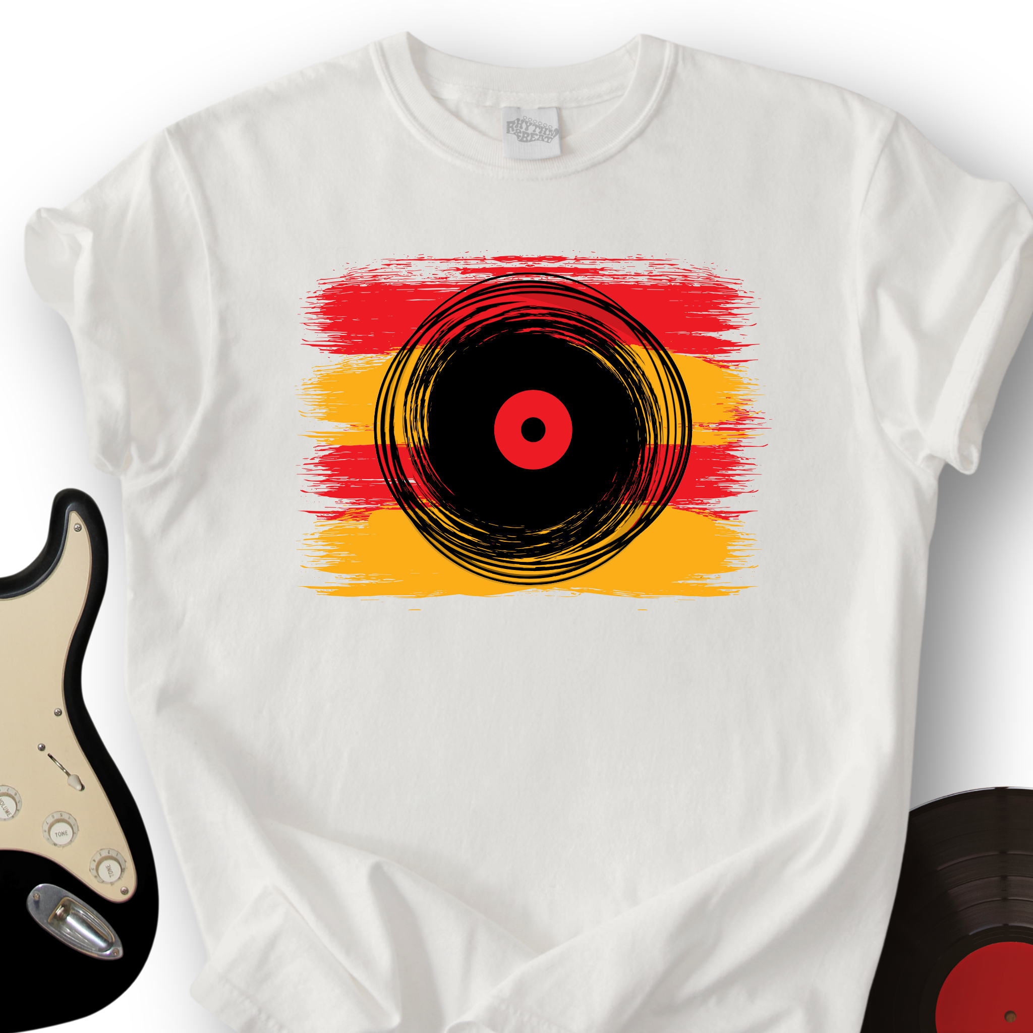 Cartoon Record T-Shirt