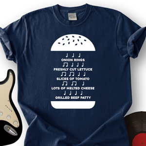 Burger Music T-Shirt