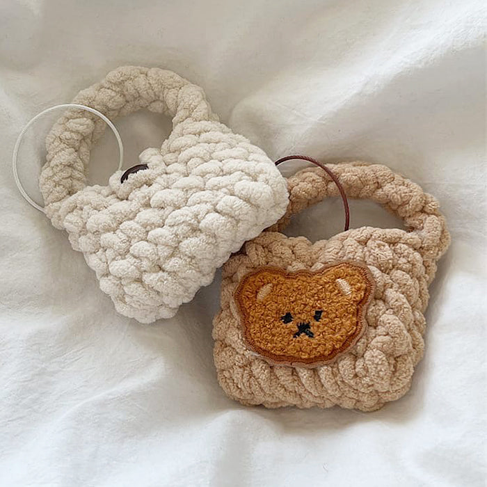Bear Knitted AirPods Case