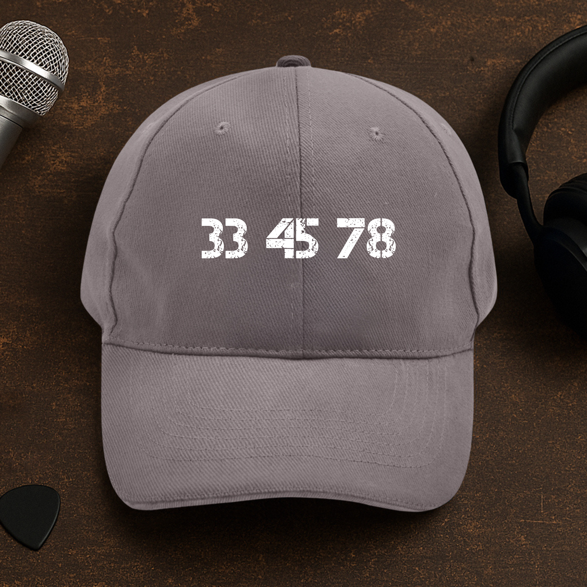 33-45-78 RPM Turntable Cap