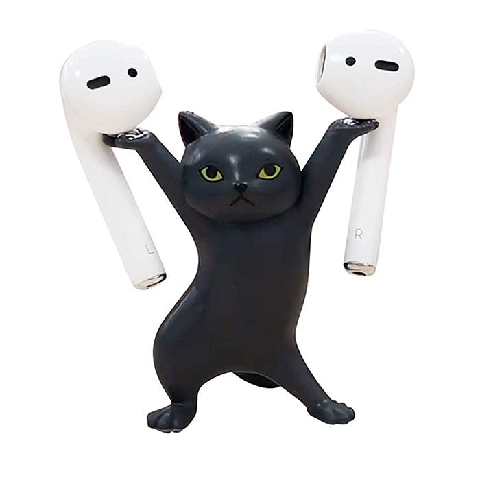 Dance Cat Airpod Holder