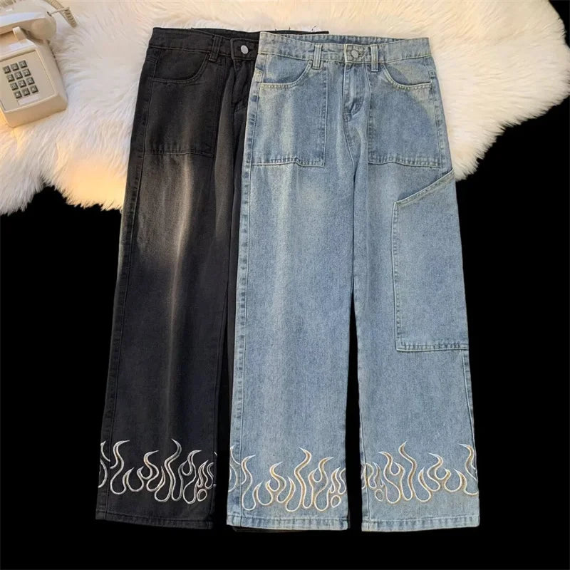 Flame Wide Leg Jeans