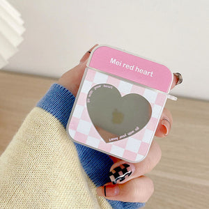 Heart Check Pattern AirPods Case