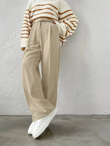 High Waisted Tailored Pants