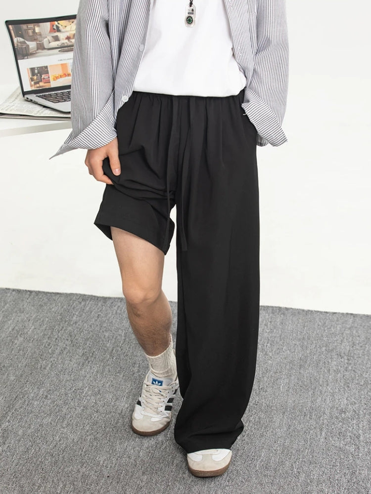 Loose Fit Drawstring Pants