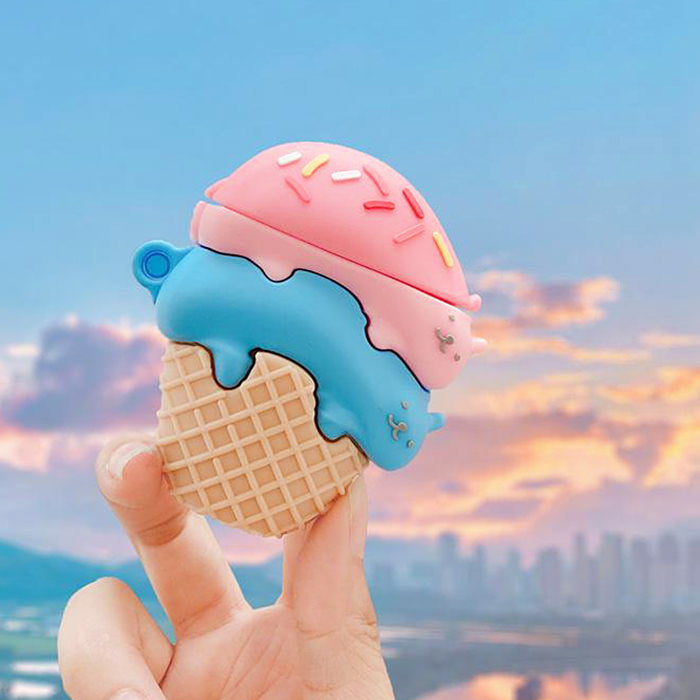 Pastel Ice Cream AirPods Case