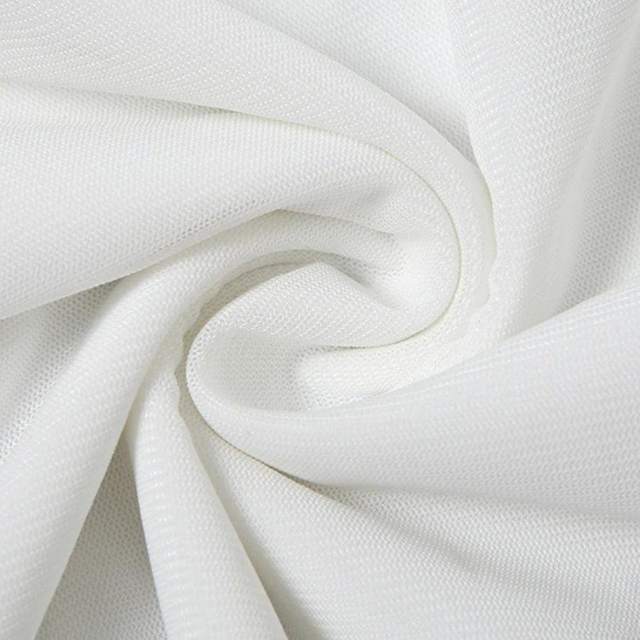 Ruffled Mullet Mini Dress