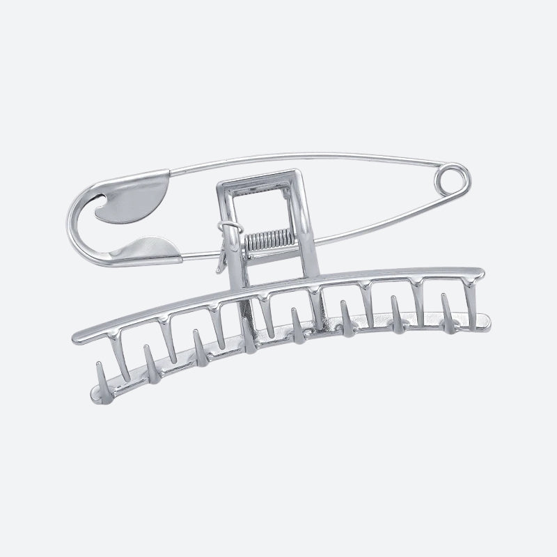 Safety Pin Hair Claw