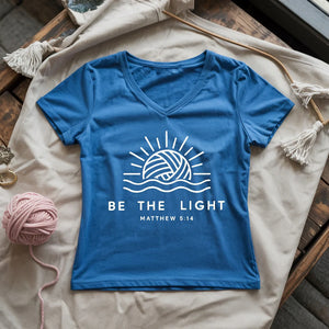Be The Light Lady V-neck