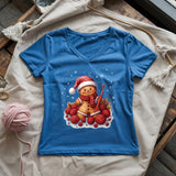 Crochet Ginger Lady V-neck