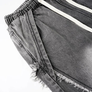 Washed Wide Leg Jeans