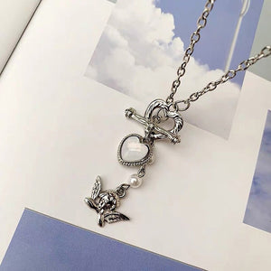 Angelcore Aesthetic Chain Necklace