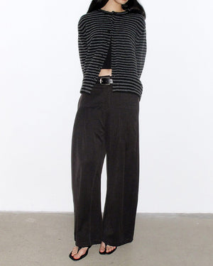 Emo Phase Striped Button-Up Cardigan