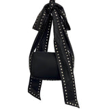 Bowknot Studded Shoulder Bag