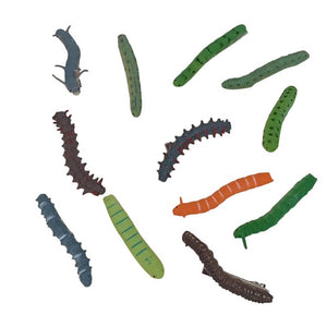 Caterpillar Hair Clips Set