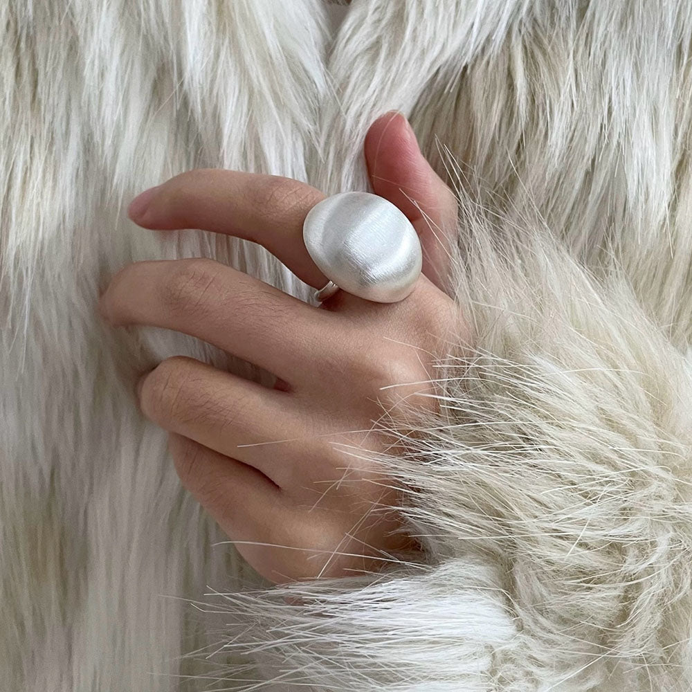 Chunky Pearl Ring