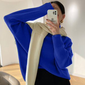 Minimalist Aesthetic Autumn Sweater