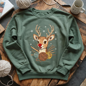 Red Nose Yarndeer Sweatshirt