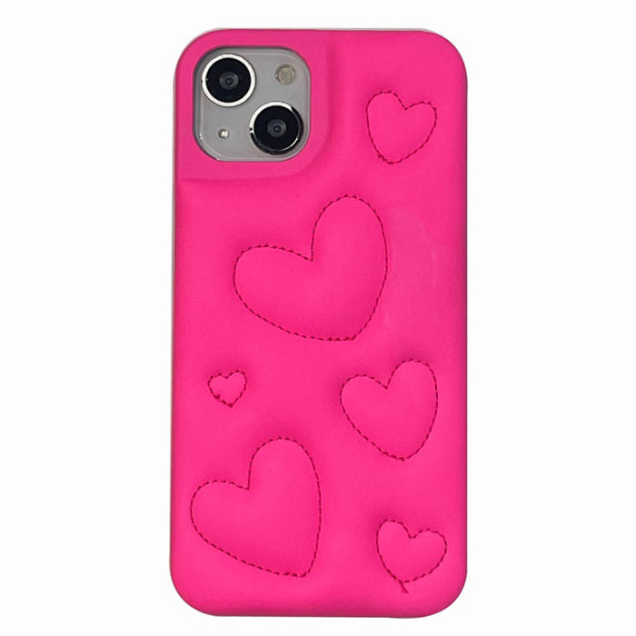 Heart Puffer iPhone Case