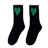 Heart Crush Ribbed Socks