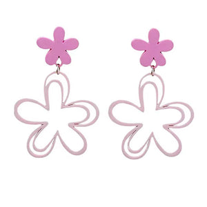 Indie Aesthetic Flower Earrings
