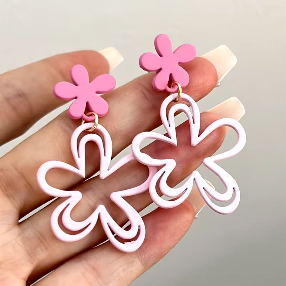 Indie Aesthetic Flower Earrings