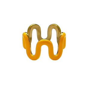 Indie Aesthetic Wave Ring