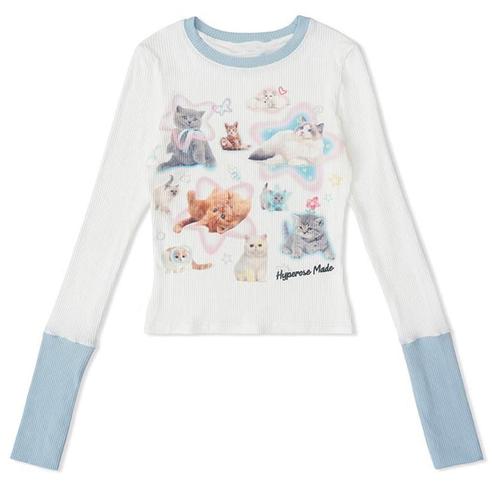 Kitty Long Sleeve Top