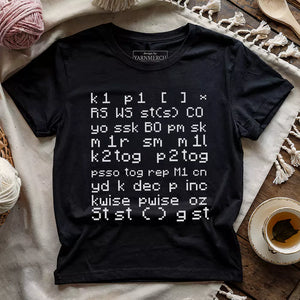 Knitting Code T-shirt