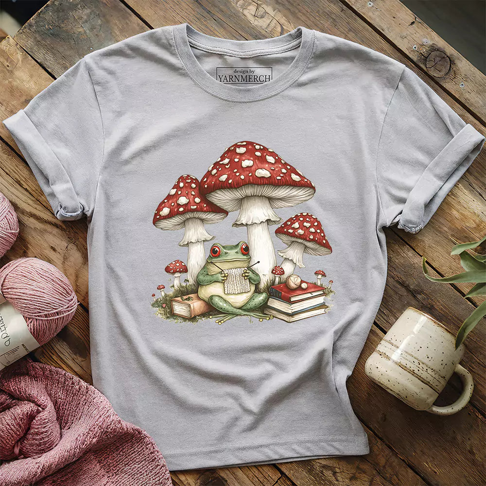 Knitting Frog T-shirt