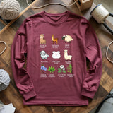 Flora Fauna Fiber Long Sleeve T-shirt