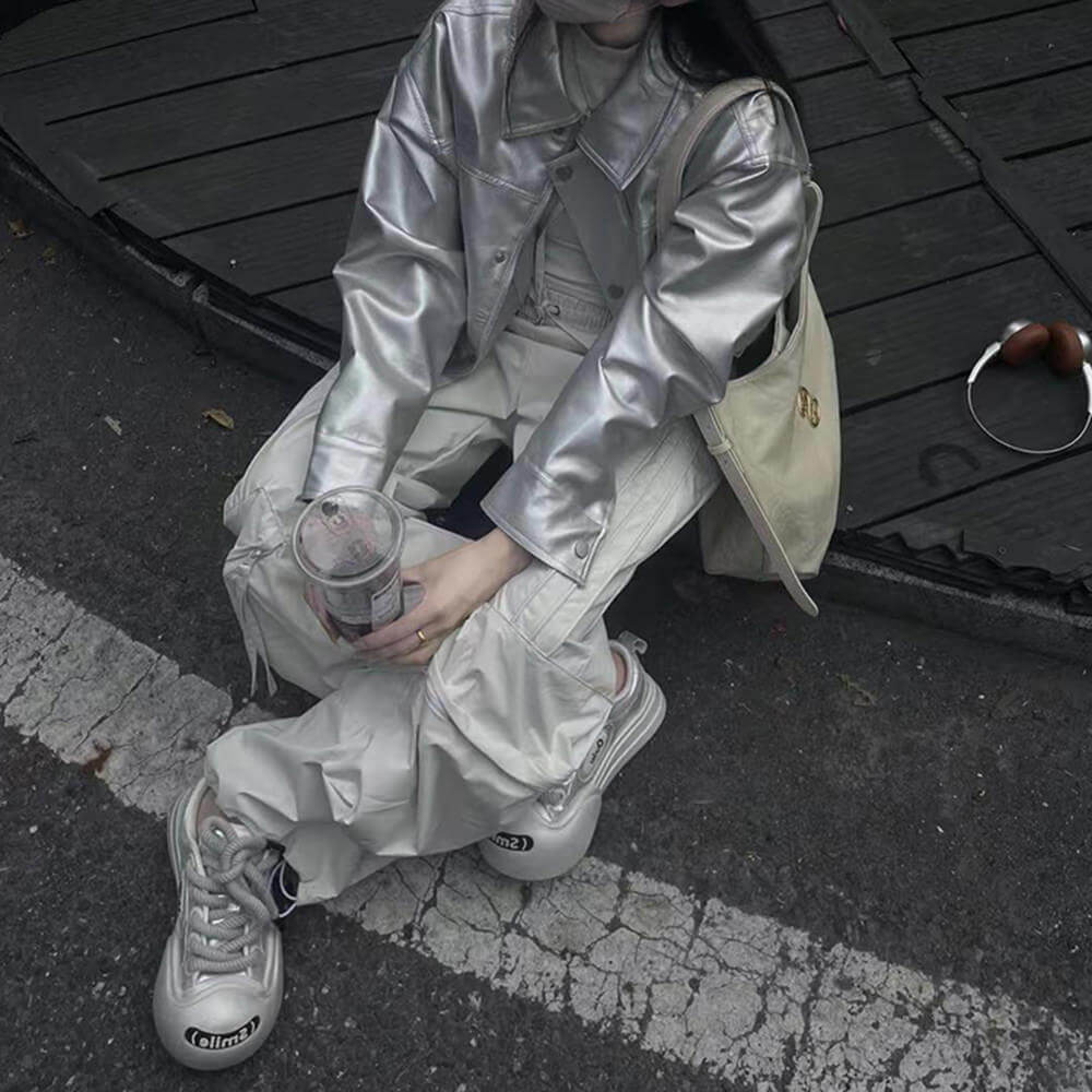 Metallic Space Club Jacket