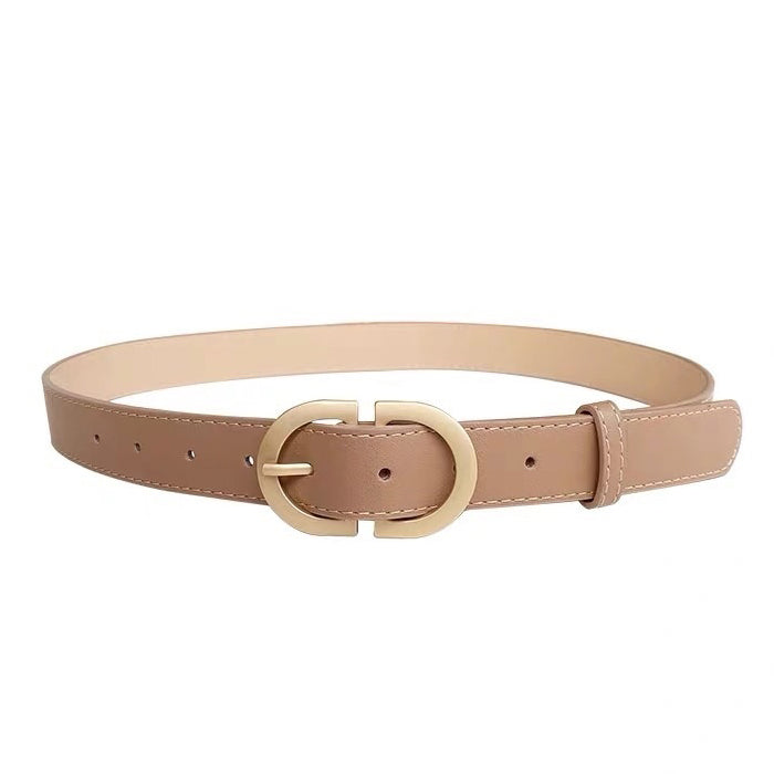 Minimalist Aesthetic Buckle Belt