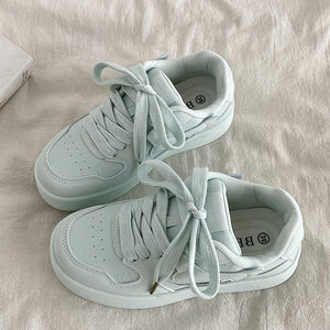Self Made Skater Sneakers in Mint