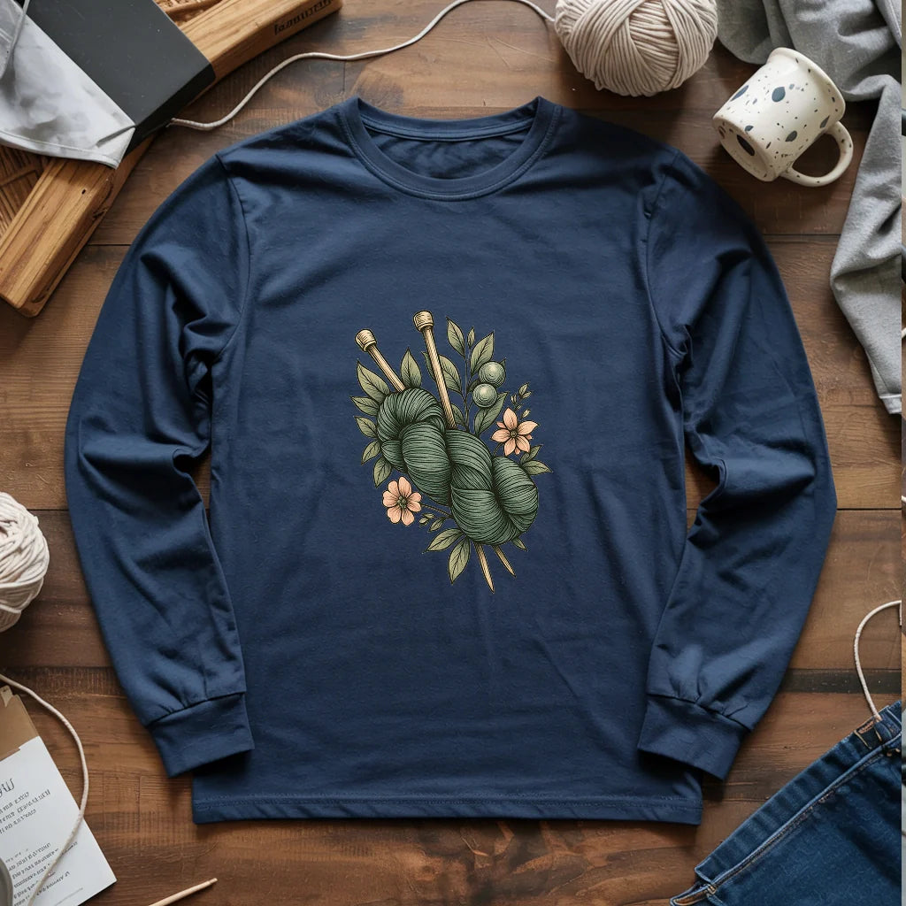 Botanical Yarn Long Sleeve T-shirt