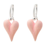 Pastel Heart Pendant Earrings
