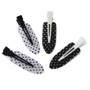 Polka Dot Hair Clips Set